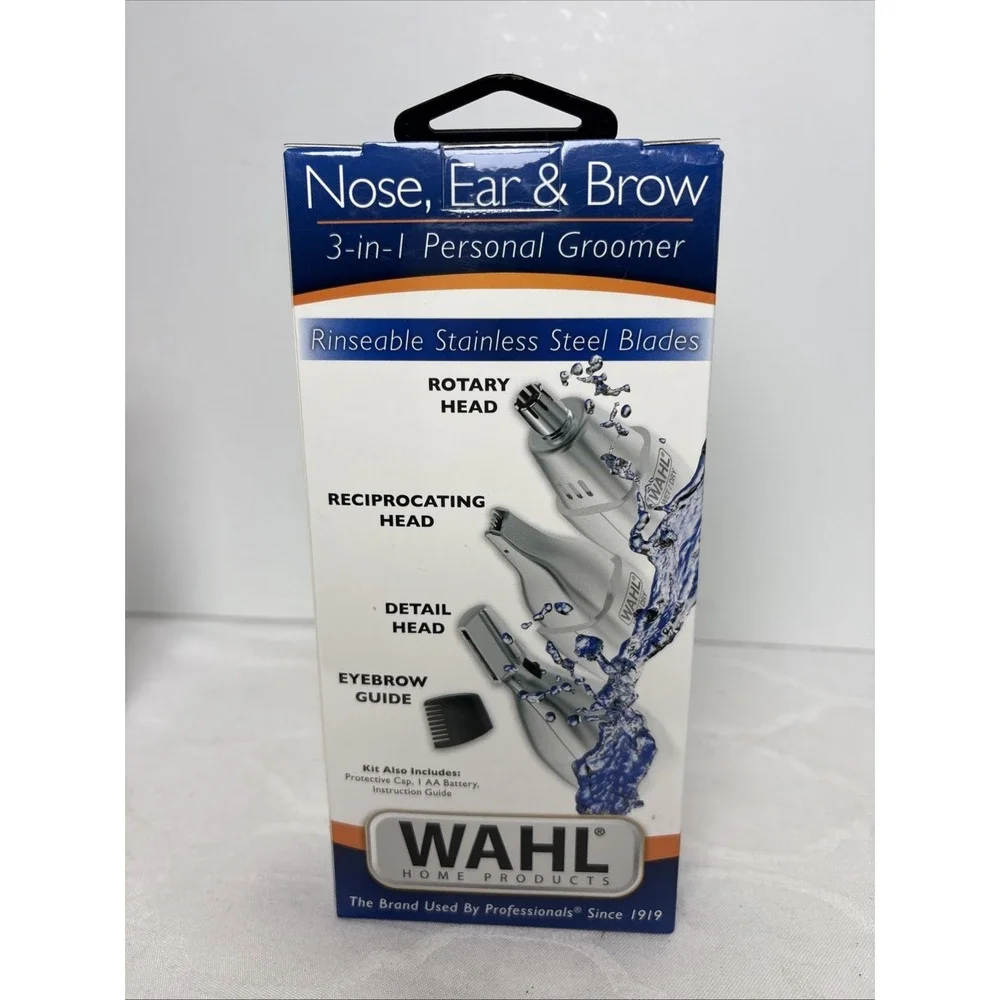 Wahl Ear, Nose, & Brow Battery Trimmer 5545-400 New In Box